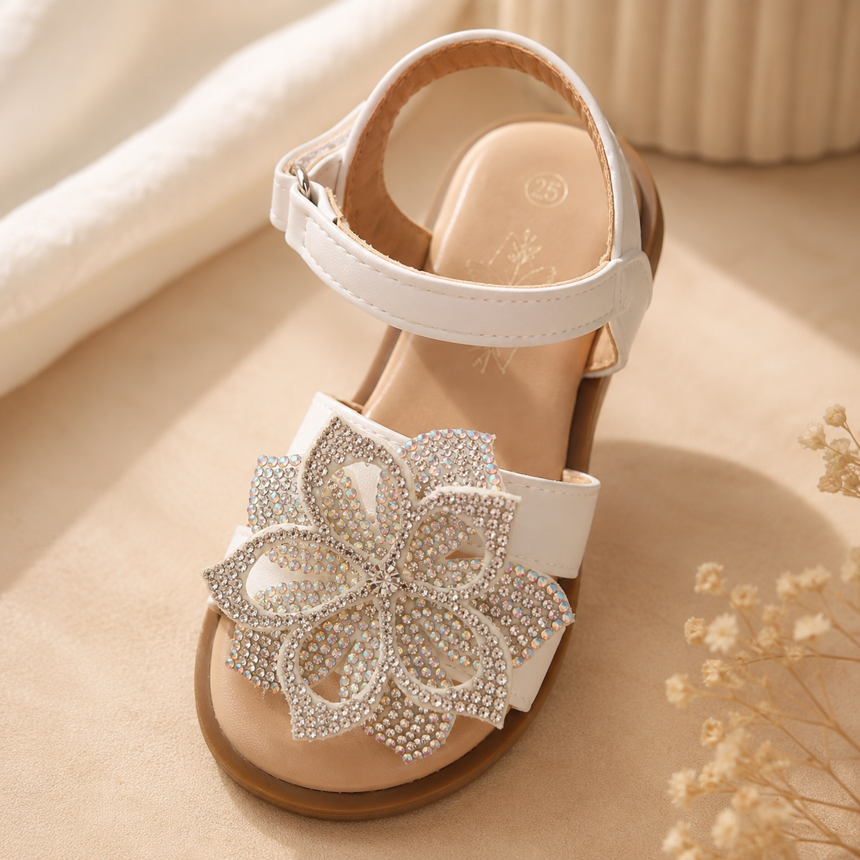 صندالة البنات Crystal Flower  26