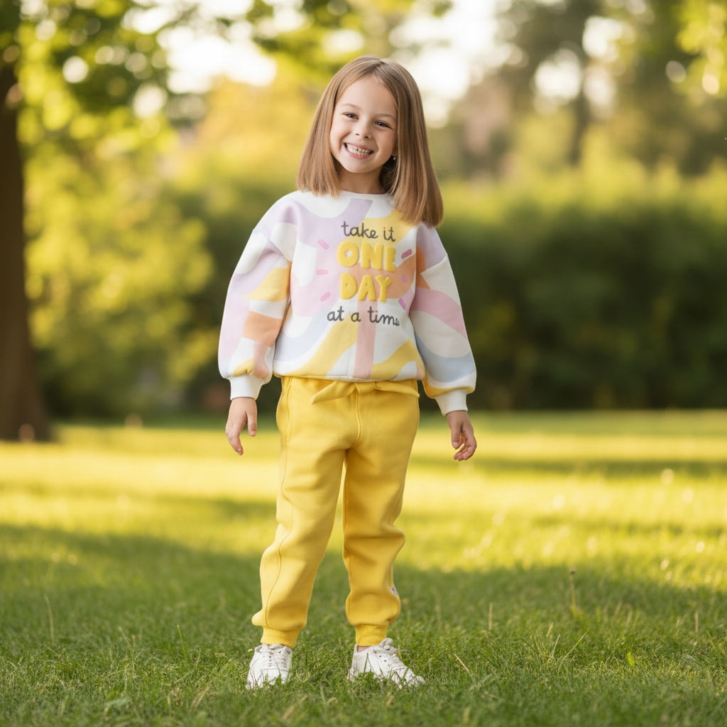 Ensemble Fille Coloré