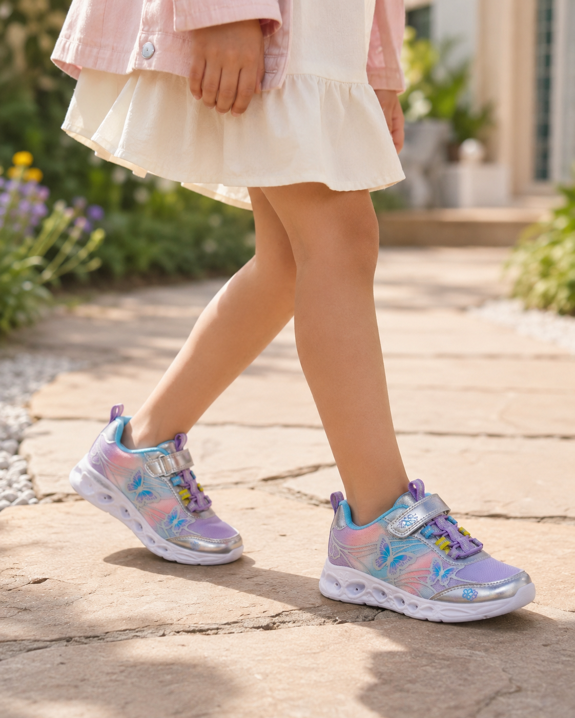 🎀 سبرديلة بنات بنفسجية– Back to School