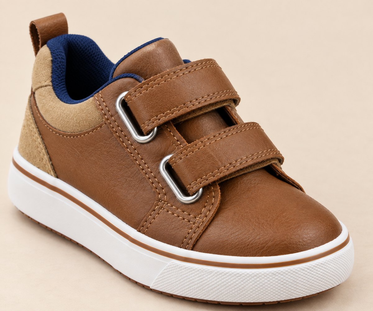 👟 سبرديلة أولاد بنية Velcro – Back to School | 23–35