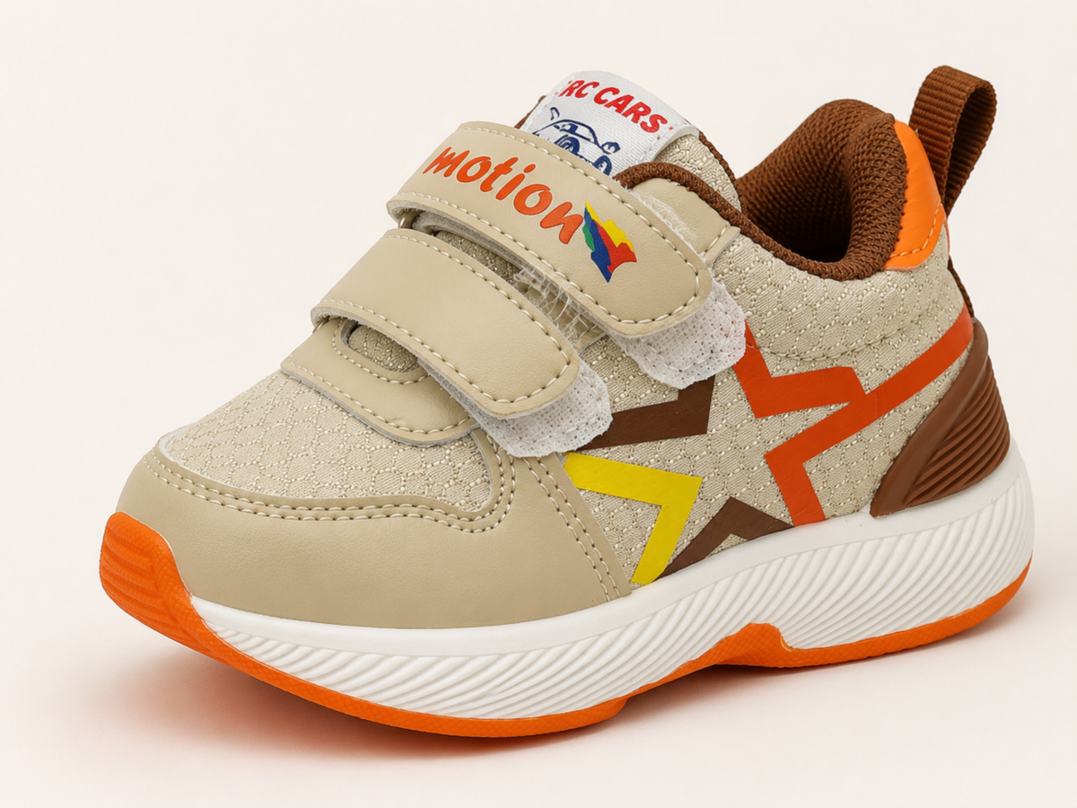 سبرديلة للأولاد Beige Sport بـ Scratch